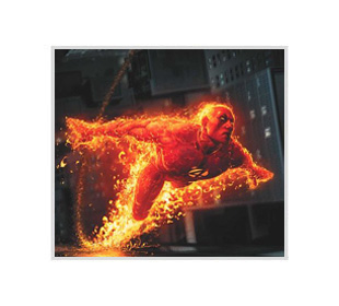 Логотип Джонни Шторм / Человек-факел